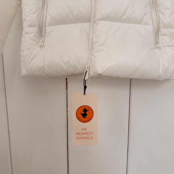 Save the Duck Lois Puffer Jacket 100% Animal Free "Change Maker" size LARGE NWT - Picture 9 of 10